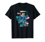 Minecraft Alex And Steve Under Water World T-Shirt