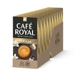 Café Royal Vanilla Flavoured 100 Capsules for Nespresso Coffee Machine - 4/10 Intensity - UTZ certified Aluminum Coffee Capsules