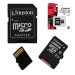 Pour Nokia 3.2 : Carte Mémoire Micro SD 128 Go classe 10