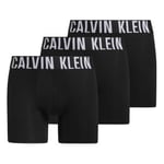 Calvin Klein Kalsonger 3P Intense Power Boxer Briefs Svart polyester Medium Herr