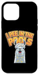 Coque pour iPhone 12 mini Funny Llama Pool Party Humour I Pee in the Pools