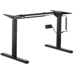 Fromm&starck - Piètement De Bureau Assis Debout Motorisé Pied de Table Hauteur Réglable 80kg