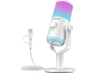 Maono Dm30rgb Gaming Microphone (White)