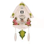 Shumo Cute Bird Wall Clock Cuckoo Alarm Clock Cuckoo Clock Living Room Watch Brief Children Bedroom Decor Home Day Time Alarm Clocks A