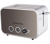 RUSSELL HOBBS Distinctions 2-Slice Toaster - Titanium, Silver/Grey