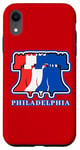 Coque pour iPhone XR Philly Liberty Bell Souvenir de vacances patriotique à Philadelphie