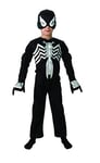 Rubie's Official Spiderman Costume for 3-4 Years - Small, Black