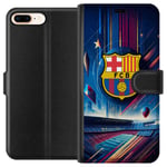 Apple iPhone 8 Plus Plånboksfodral FC Barcelona