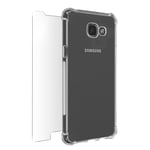 Pack Protection pour Samsung A5 2016 Coque Souple et Verre Trempé