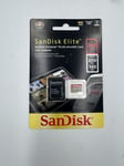 Sandisk Elite Extreme Plus Microsd Card 256gb 200mb/s NEW!