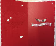 To My Valentine You Are Perfect For Me Valentine's Day Greeting Card lOVE Open