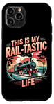 Coque pour iPhone 11 Pro Rail-Tastic Life Locomotive de train