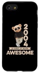 Coque pour iPhone SE (2020) / 7 / 8 21ème anniversaire homme femme 2004 original Awesome ours en peluche