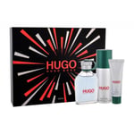 Hugo Boss Man Edt 125ml + Deospray 150ml Showergel 50ml G Transparent