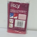 Pro Fitness Workout Resistance Bands 3 PK. Purple, Red ,Blue. 3 Level Resistance