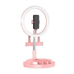 Portable Live Light Supplement Bracket Tripod Bracket Mobile Phone Holder Video Photography Self Photo Ring