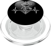 Heartbeat Barbecue pour extérieur PopSockets PopGrip pour MagSafe