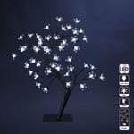 Arbre lumineux intérieur Prunus H45cm 48 LED blanc froid + transfo - Feeric lights & christmas