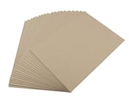 House of Card & Paper Grey Kraft Board 1500micron 945gsm A4 Size 20 Sheets per Pack, HCP472