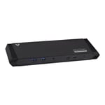 V7 USB-C 3-DISPLAY DOCKING STATION 65WPD 2K 4K 3-DISPLAY HDMI DVI ACCS