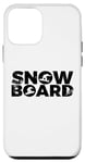 Coque pour iPhone 12 mini Passionné de snowboard