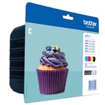 Brother LC123 Colour Value Pack