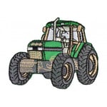 StrygemÃ¦rke Traktor GrÃ¸nn 6x6,5 cm - 1 stk