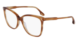 Lunettes de Vue VICTORIA BECKHAM VB2641 773 HONEY BROWN HORN 55/16/140 Femme