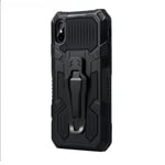 COQUE COCOON IN DEFENDER CHOC AIMANT CLIP CEINTURE POUR IPHONE X XS NOIR