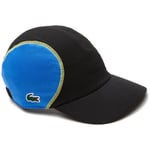 Casquette Lacoste  CASQUETTE  TENNIS EMPIÈCEMENTS EN RÉSILLE NOIRE ET BL