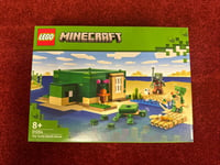 LEGO Minecraft: The Turtle Beach House (21254) 8+ New&sealed