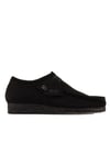 Clarks Originals Mens Wallabee Shoe Black Suede Leather - Size UK 8