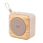 Marley House of Roots Enceinte Bluetooth - Petite Enceinte Bluetooth Portable pour Voyage & Exterieur, Waterproof IP67, 10h De Musique - Haut Parleur sans Fil pour Smartphone, Crème