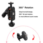 Quick Release Plate Magic Arm Mount Cold Shoe 360° Rotatable Video Shooting Phot