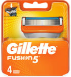 Gillete Fusion 5 Pieces De Gillette Fusion 4 Unités