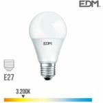 Ampoule led E27 7W Ronde A60 équivalent à 46W - Blanc Chaud 3200K