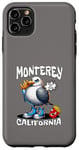 Coque pour iPhone 11 Pro Max Monterey California Seagull French Fries Souvenir drôle