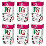 PG Tips, Raspberry Infusion, Individually Wrapped Herbal Tea Bags, Bulk Pack of