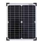 Electris - Panneau solaire 20W monocristallin