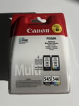 Canon 545 546 multi pack for Pixma TS3150/1 Printer - New Genuine]