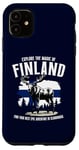 iPhone 11 Finland's Beauty Adventure Nature Outfit Moose Scandinavian Case