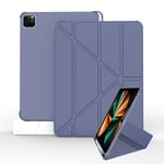 (Pro 12.9 6th 2022Dark Blue) iPad Pro 12.9 -kotelolle 2022 2021 2020 2018 Suojaava tabletin suojakotelo iPad Pro 12 9 -kotelolle, jossa on kynäpidike Caqa tietokoneen kannet ja kuoret