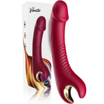 ARMONY - PRINCE DILDO VIBRATOR  ROTATOR RED