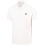 Fila Harry Polo T-skjorte Herre - Hvit - str. XL