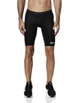 Nike Men Pro Long Compression Shorts - Black/Anthracite/White, Medium