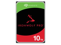 Seagate Ironwolf Pro St10000nt001 4 Pack, 10 Tb, 7200 Rpm, 256 Mb, 3.5", Serial Ata Iii