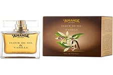 L'AMANDE - Parfum Femme Frais et Délicat avec Fleur de Sel Marin, Vanille, Rose et Glycine, 50 ml