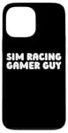 Coque pour iPhone 13 Pro Max Sim Racer - Simulation De Course Gamer Sim Racing