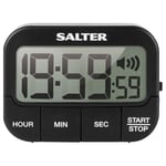 Salter Loud Digital Kitchen Timer Countdown Cooking Self Standing & Magnetic
