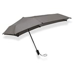 Senz Mini parapluie pliable automatique gris soie